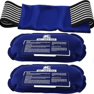 Ice Pack (3-Piece Set) – Reusable Hot and Cold Therapy Gel Wrap